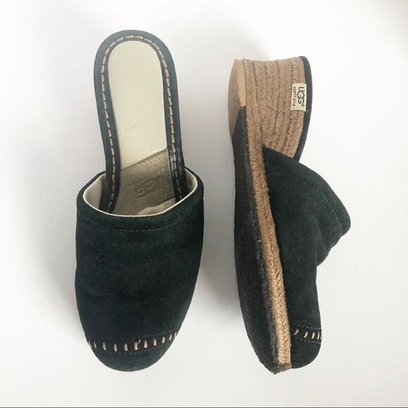 Suede Ugg’s platform mules - Picture 1 of 7